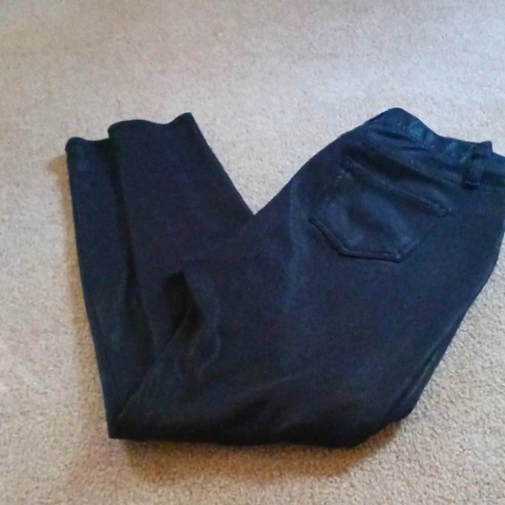 Faded Glory, size: s(4/6), black (faux leather)